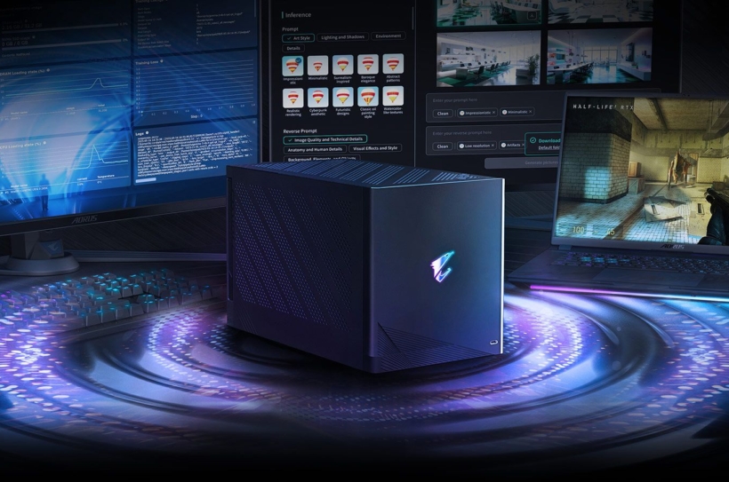 Gigabyte lanza oficialmente su RTX 5090 externa, la eGPU más potente del mercado