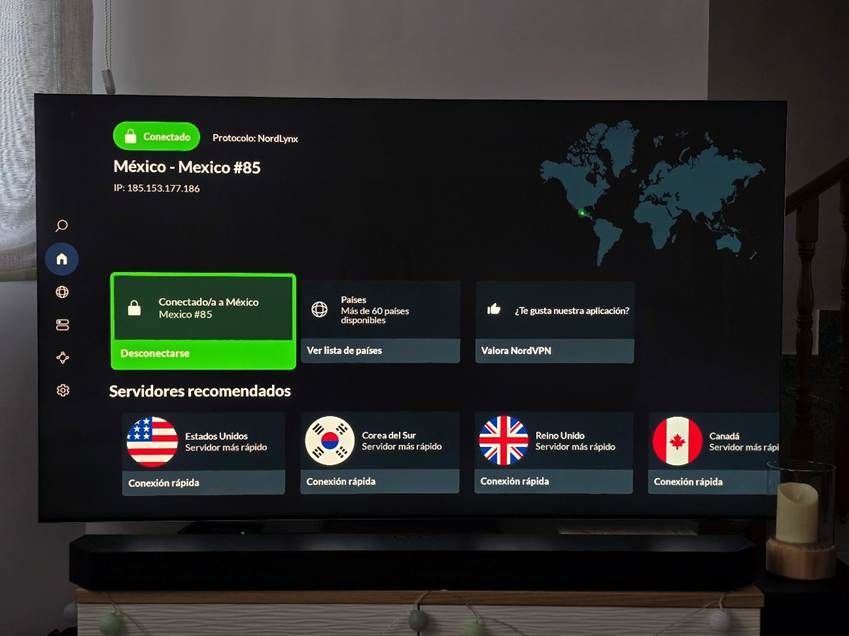Análisis NordVPN - TV 1