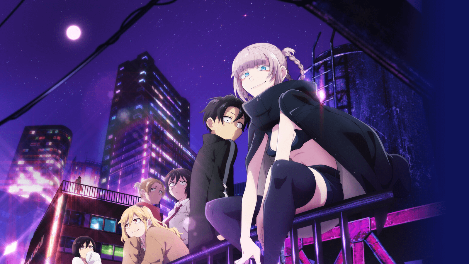 Una imagen del anime Call of the Night