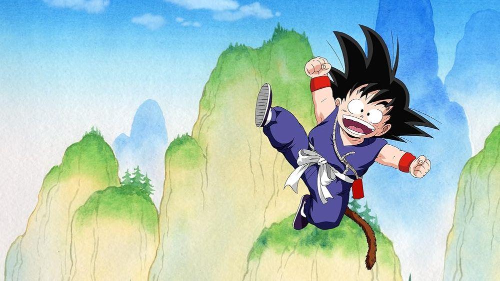 Goku en un artwork de la primera temporada