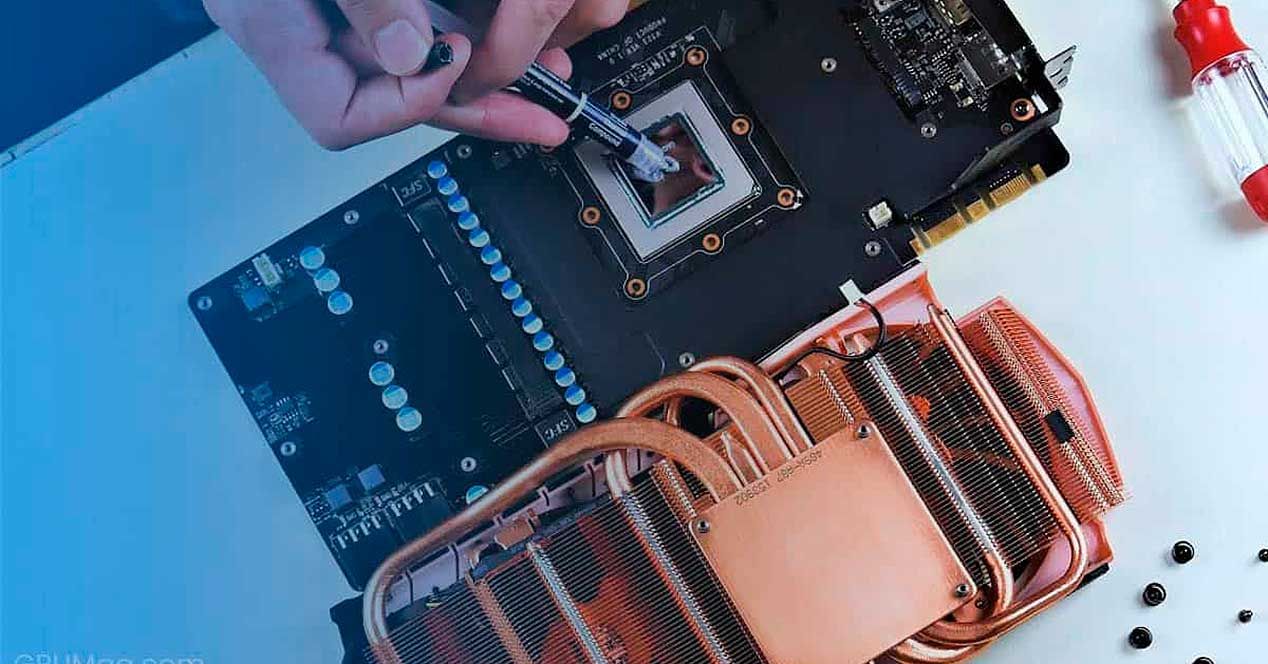 Cambiar pasta térmica gpu