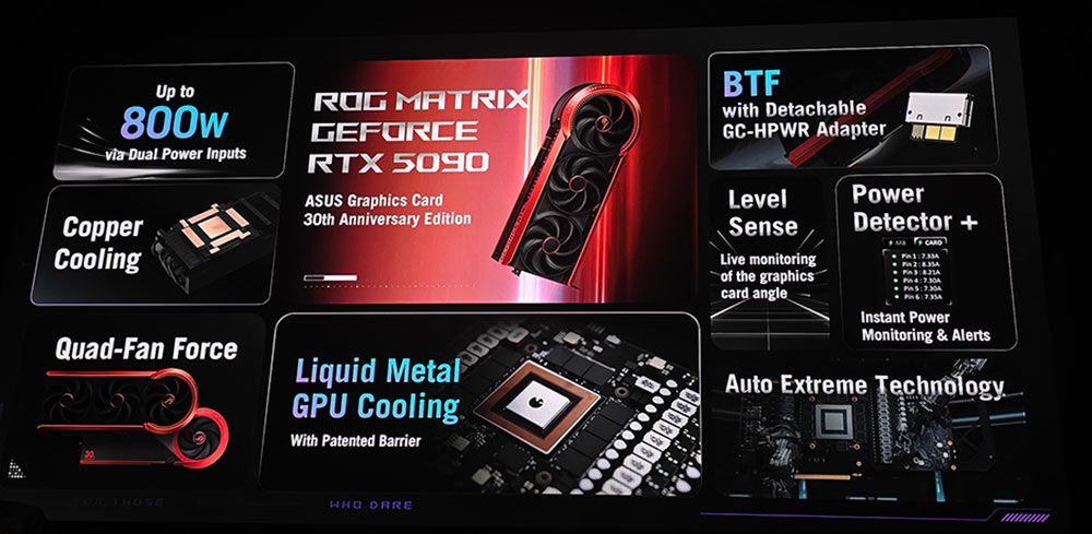 RTX 5090 ASUS 30 aniversario