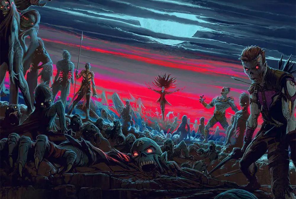 Póster de la serie Marvel Zombies de Disney+