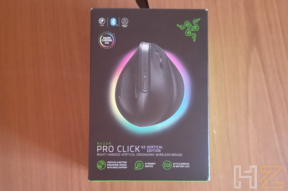Review del ratón Razer Pro Click V2 Vertical.