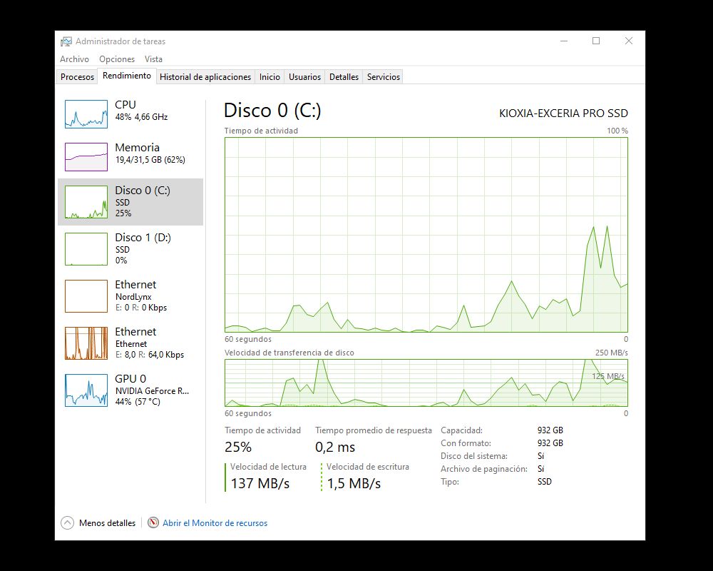 PC gaming SSD