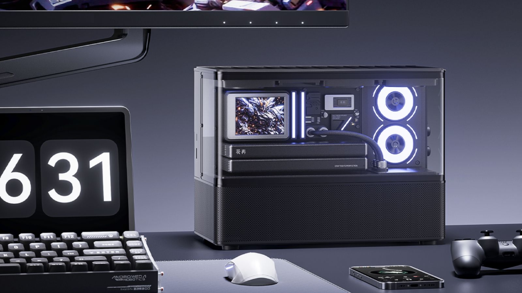 EDIFIER lanza el altavoz más original: parece un PC gaming y tiene 60W de potencia