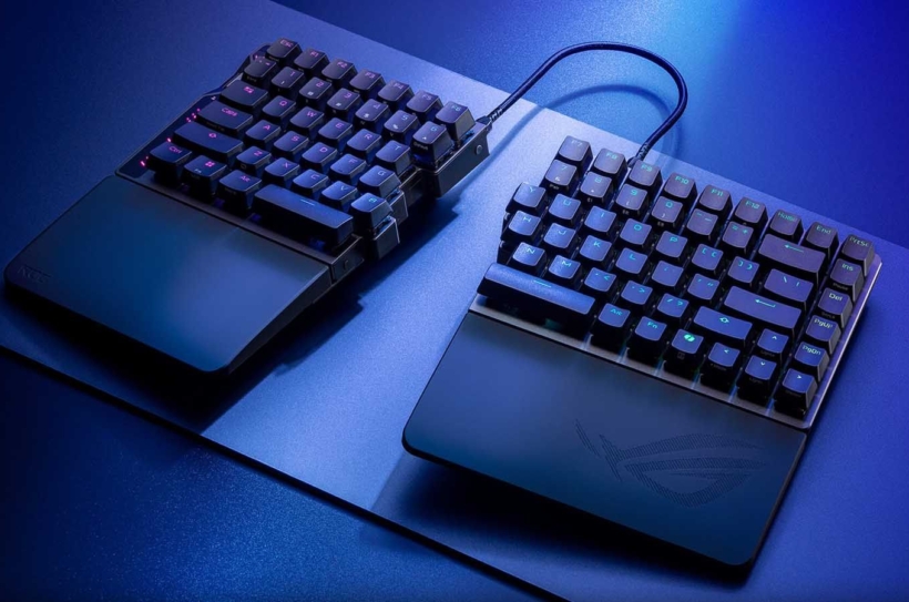 ASUS ROG Falcata, probamos el teclado dividido más TOP del mercado