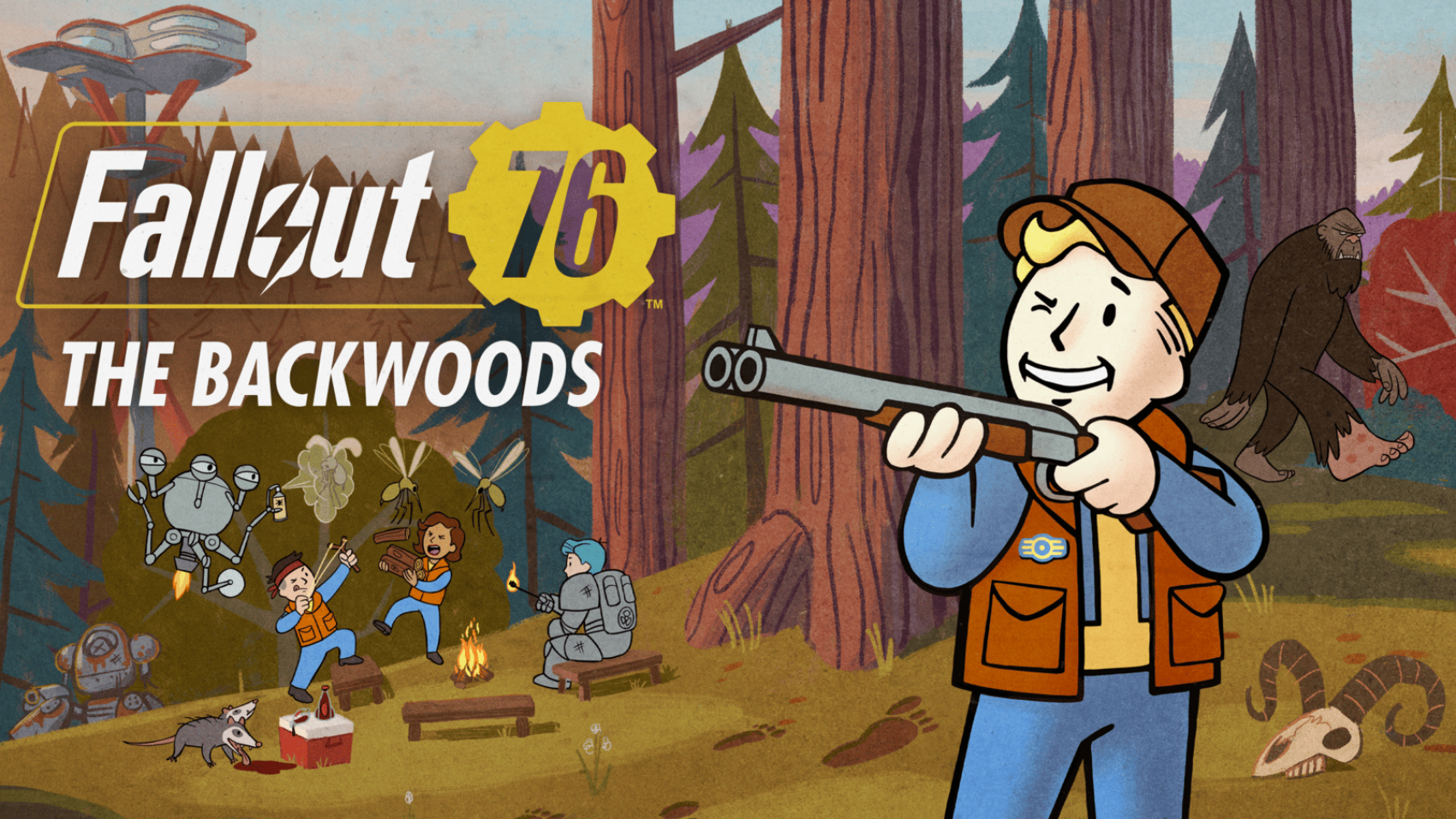 Fallout 76 estrena The Backwoods: prepárate para nuevos invitados (y más salvajes)