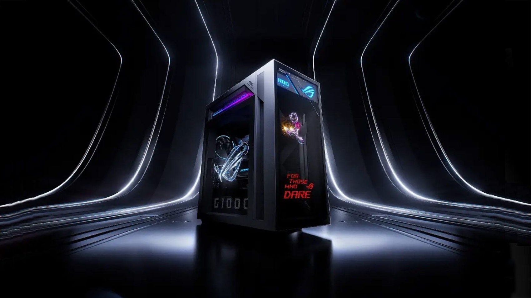 ASUS quiere matar al RGB: su nuevo PC gaming usa ventiladores holográficos