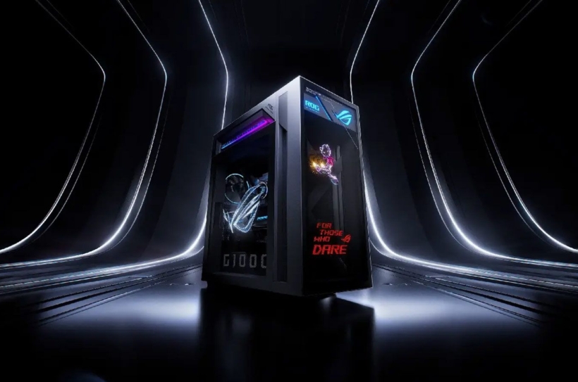 ASUS quiere matar al RGB: su nuevo PC gaming usa ventiladores holográficos