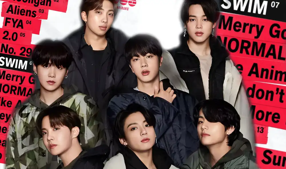 BTS tracklist del álbum ‘ARIRANG’