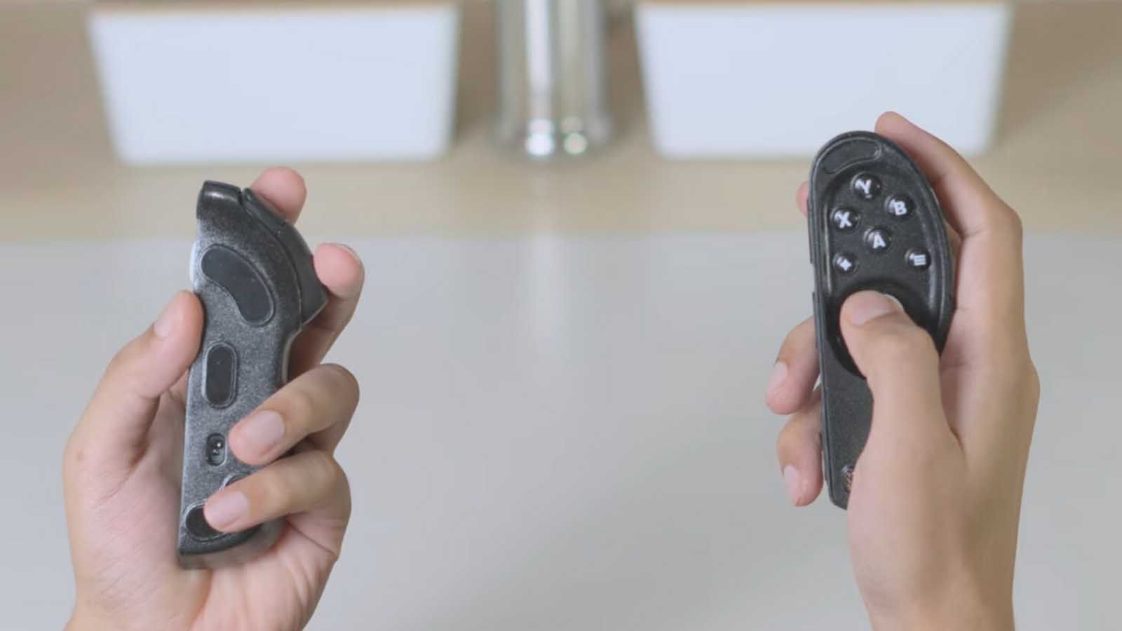 Este ratón se parte en dos para convertirse en los controles de tu consola