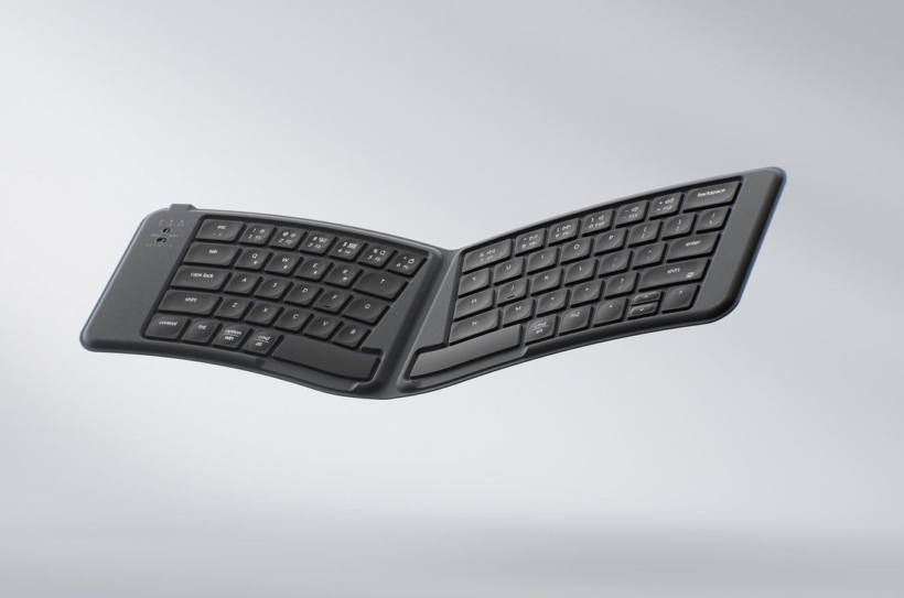 El nuevo teclado de Keychron lo puedes plegar y utilizar con hasta 3 equipos