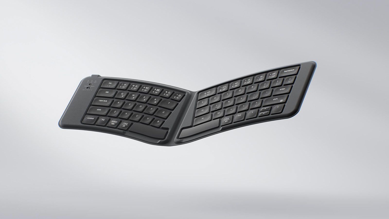 El nuevo teclado de Keychron lo puedes plegar y utilizar con hasta 3 equipos