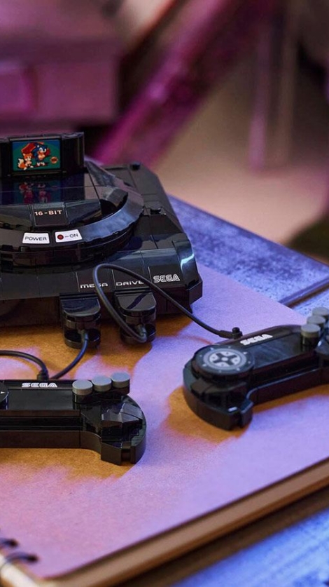 LEGO revive la consola Mega Drive de SEGA con un set de 479 piezas
