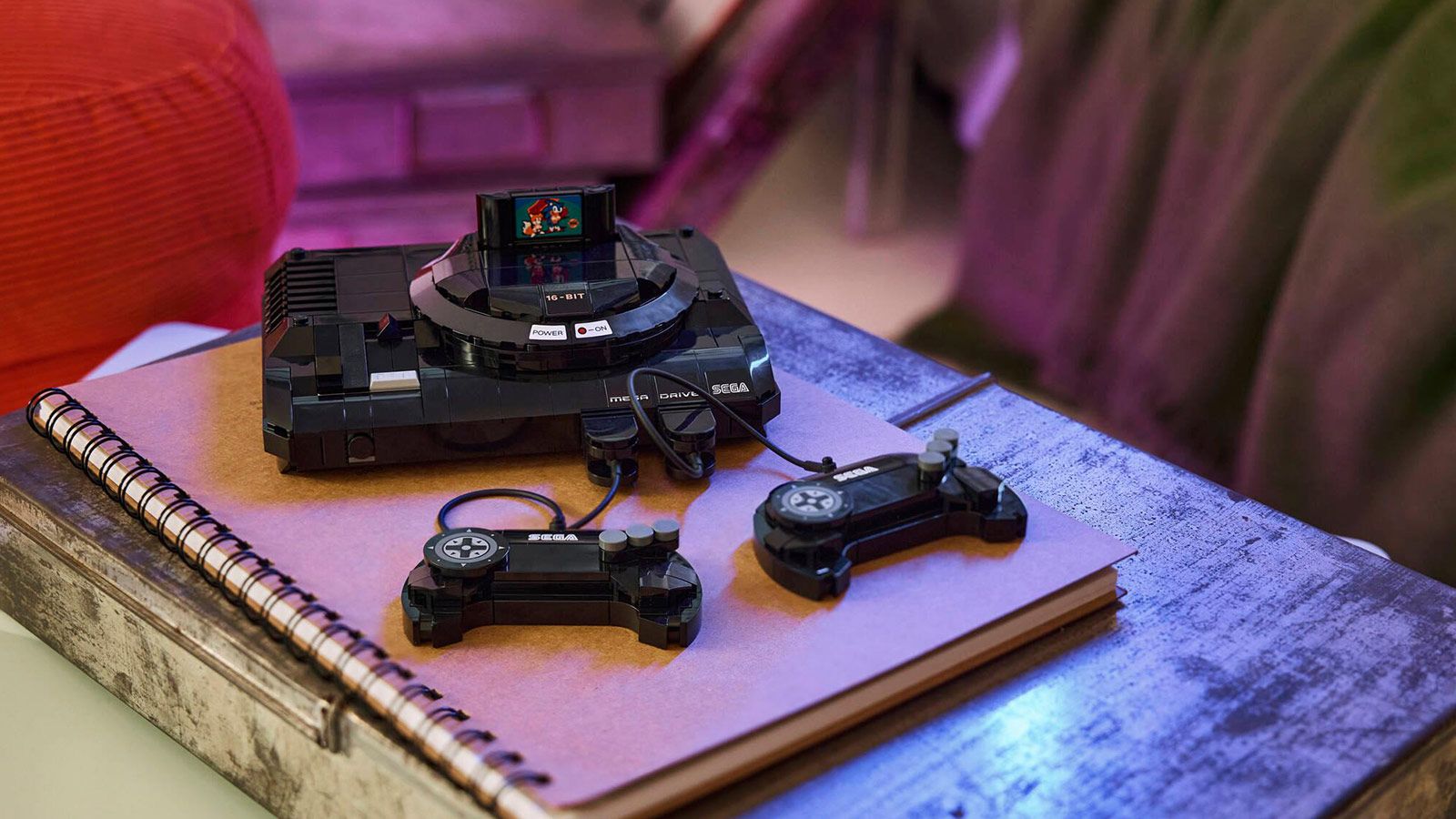 LEGO revive la consola Mega Drive de SEGA con un set de 479 piezas