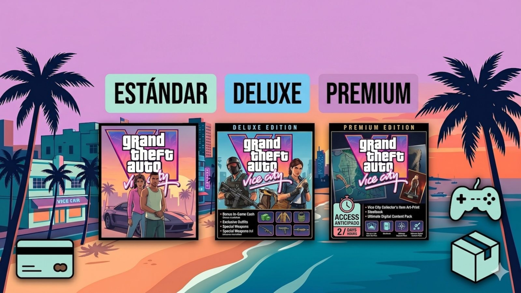 GTA 6 contará con 3 ediciones distintas (incluyendo una de coleccionista) según rumores