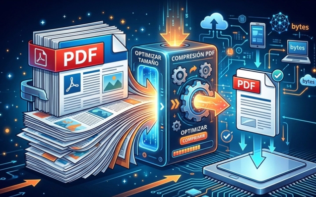 Cómo comprimir un fichero PDF para que ocupe menos espacio en tu disco duro