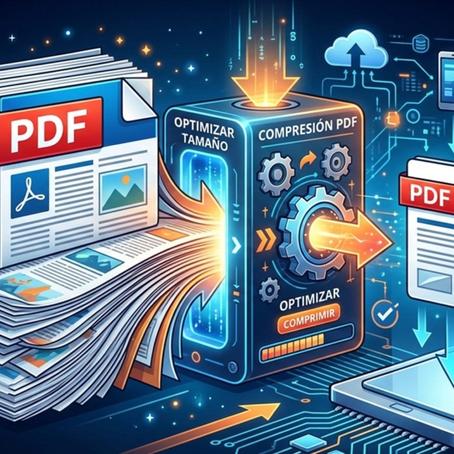 Cómo comprimir un fichero PDF para que ocupe menos espacio en tu disco duro