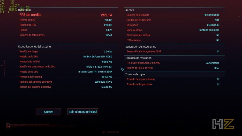 Benchmark Cyberpunk