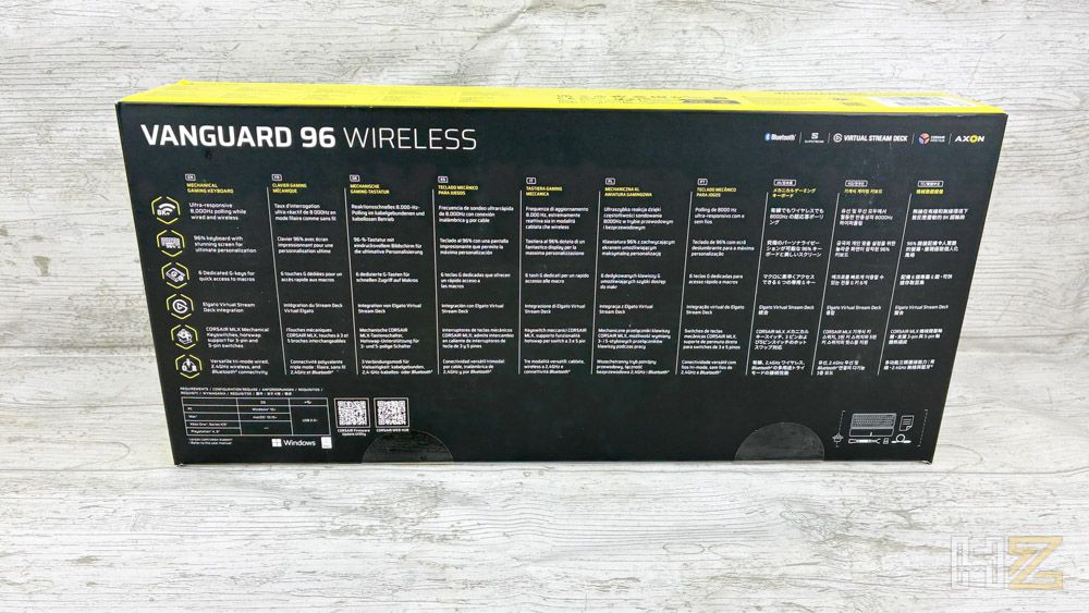 Corsair Vanguard 96 Wireless