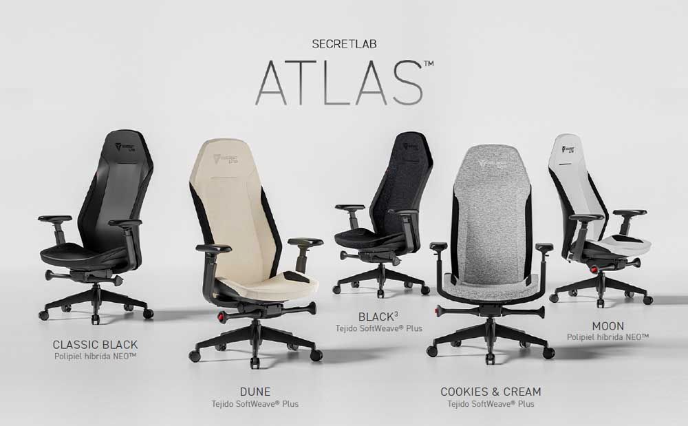 Modelos Secretlab Atlas