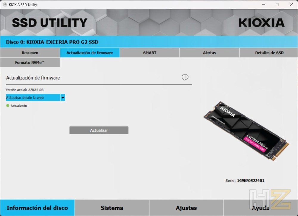 KIOXIA SSD Utility