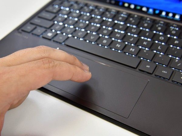 Touchpad de un portátil