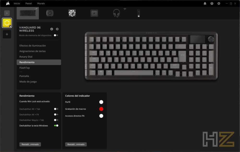 Configuración Corsair iCUE