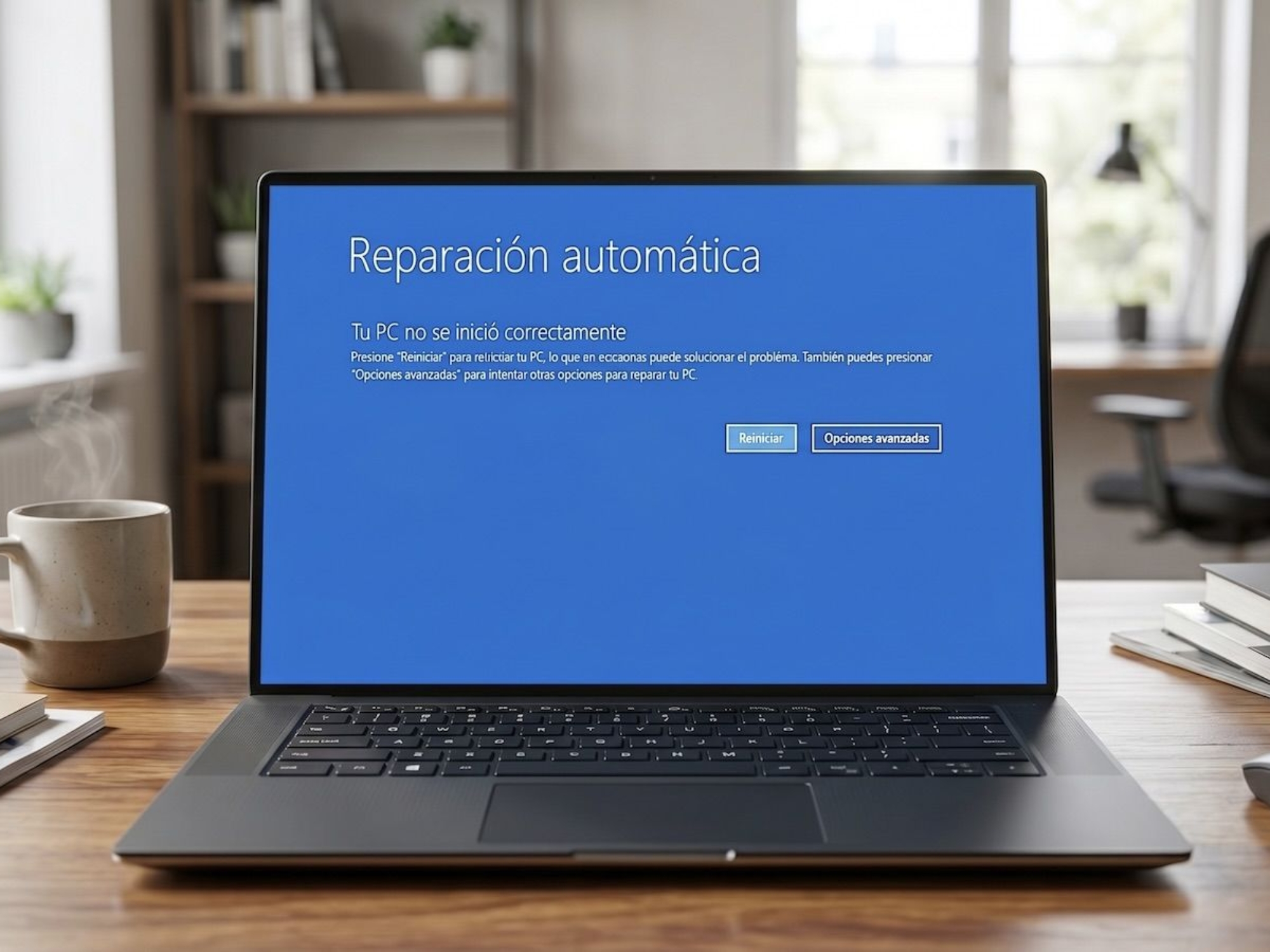 Solución para cuando Windows entre en bucle haciendo reparación automática