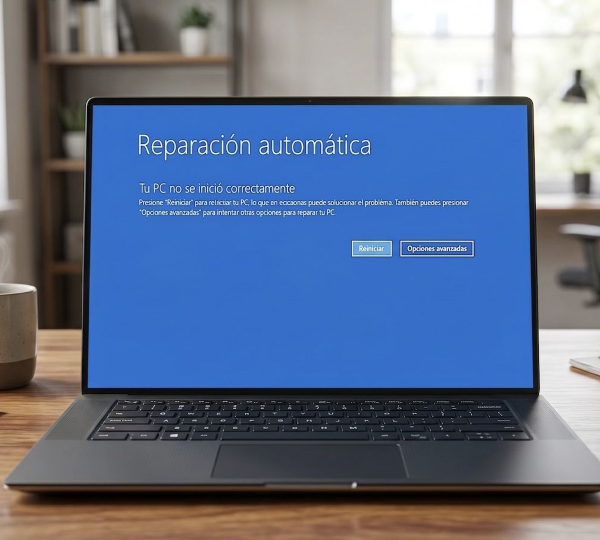 Solución para cuando Windows entre en bucle haciendo reparación automática
