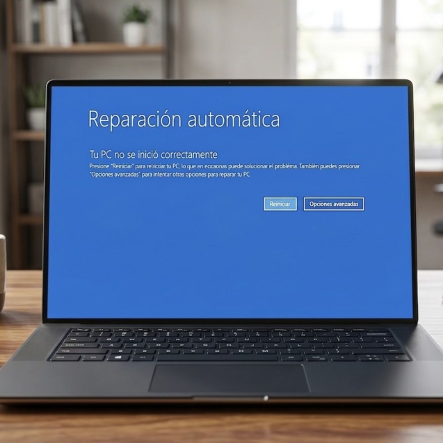Solución para cuando Windows entre en bucle haciendo reparación automática