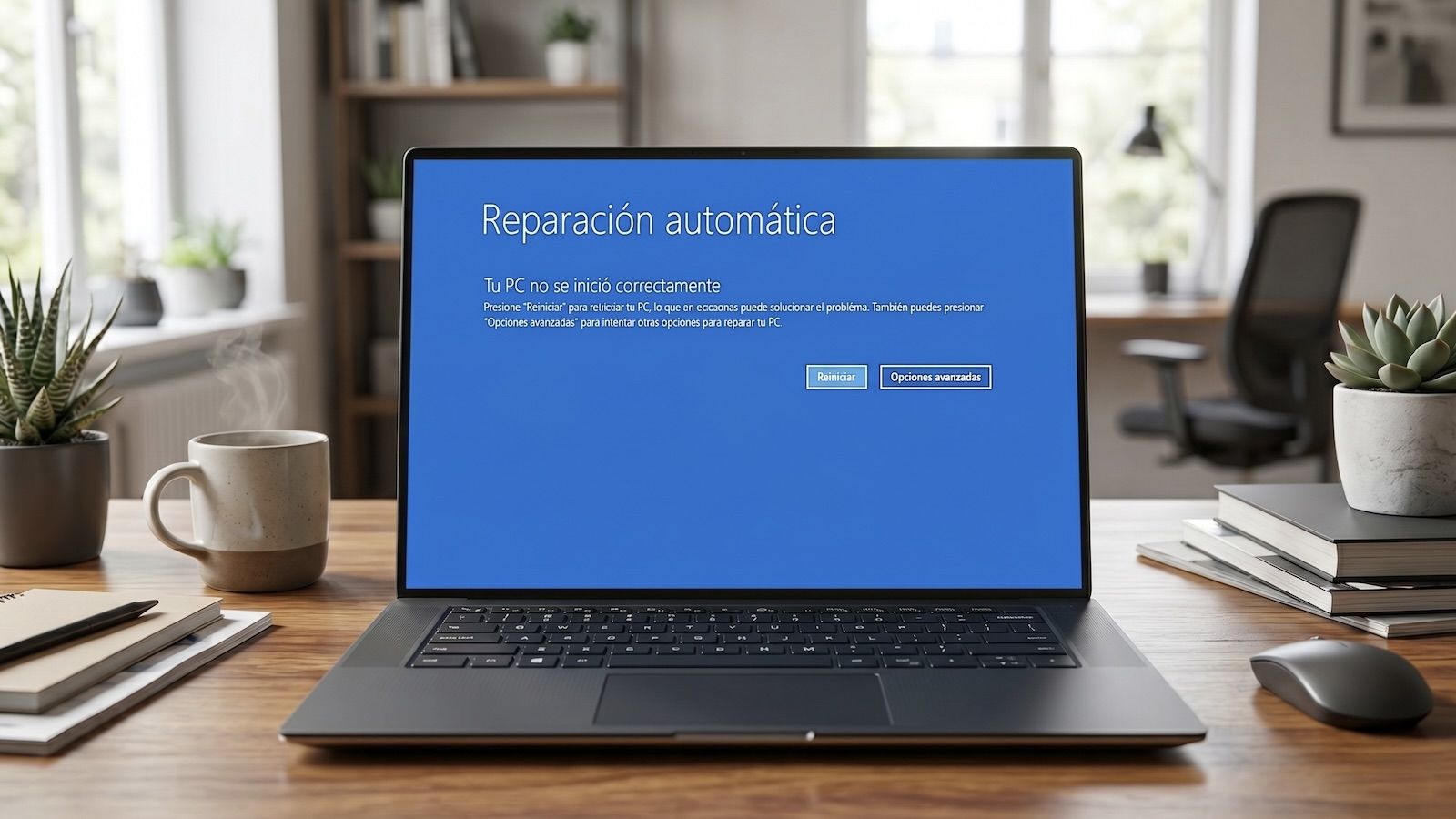 Solución para cuando Windows entre en bucle haciendo reparación automática